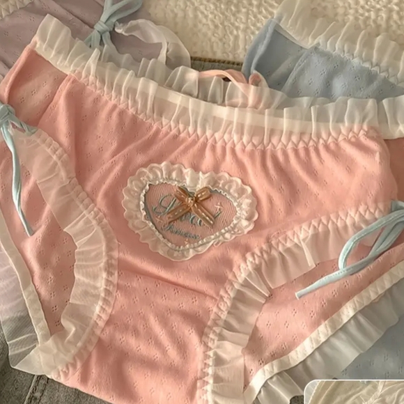 Other - Pink/Purple/Blue Ruffled Panties Set
